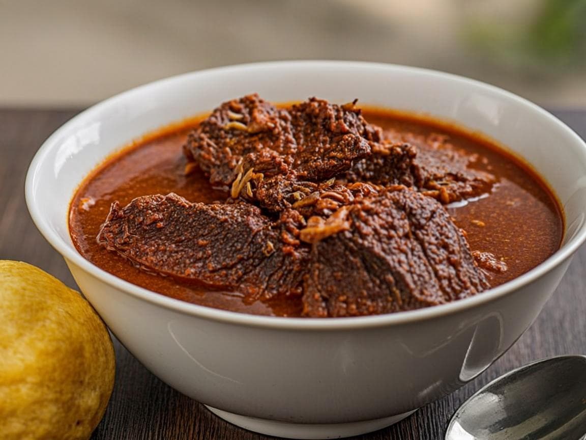 Ogbono Soup & Semo