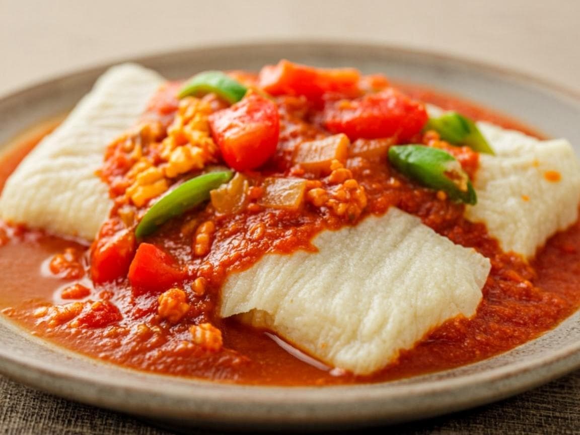 Yam & Egg Sauce